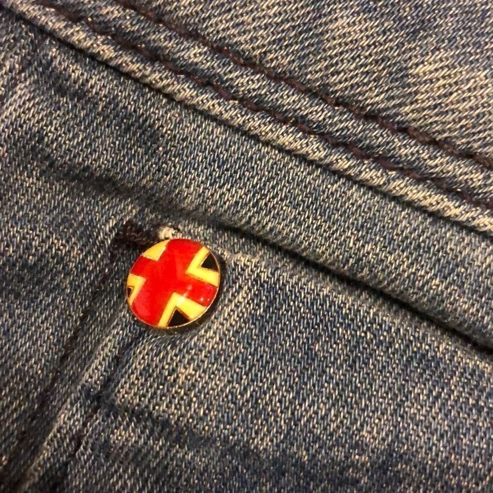 Hudson Double Button Closure Skinny Jeans - Picture 4 of 8